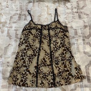 H.I.P Leopard Print Camisole Top M